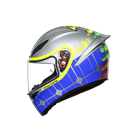 Agv K1 Top Rossı Mugello 2015 Kapalı Kask M/S
