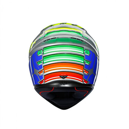 Agv K1 Top Rossı Mugello 2015 Kapalı Kask M/S