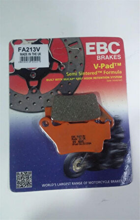 Ebc Fren Balatası Sinter Fa213v 2013-2022 Bajaj Pulsar Ns 200 Abs Arka Fren Balatası