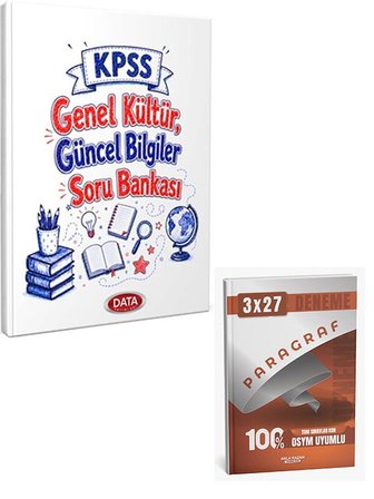 Data 2027 KPSS Genel Kültür Güncel Bilgiler Soru Bankası+Anla Kazan Paragraf Deneme