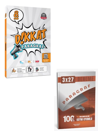 Fi 2027 8. Sınıf Dikkat Paragraf Soru Bankası+ Anla Kazan Paragraf