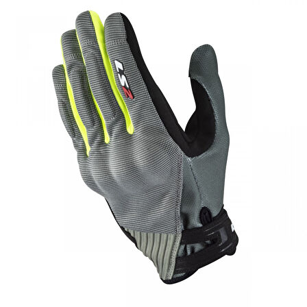 Ls2 Yazlık Eldiven Dart 2 Gri Neon Sarı MEDIUM