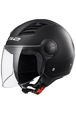 Airflow 2 Yarım Yazlık Kask Mat Siyah Large