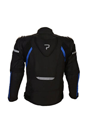 Colombıa Mavi Hörgüçlü 4 Mevsim Motosiklet Montu