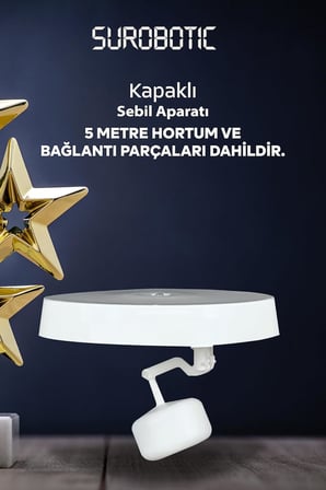 Su Arıtma Kapaklı Sebil Üstü Damacana Aparatı - 5 Metre Hortum