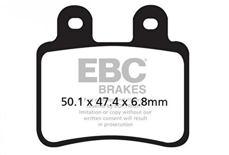 Ebc Fren Balatası Sfac350 Carbon Peugeot Geopolis 400  Abs Li