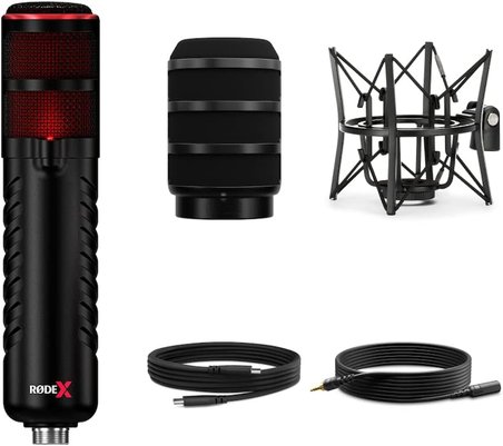 RODE X XDM-100, Streaming Ve Gaming İçin Dinamik DSP Destekli Dinamik USB Mikrofon