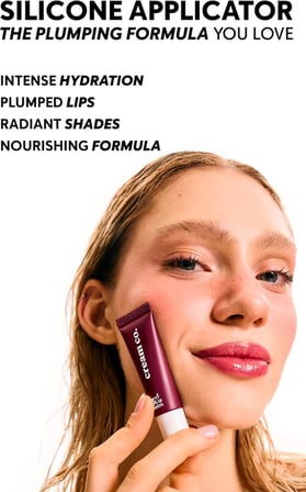 Cream Co. Nemlendirici Parlatıcı 3in1 Lip Balm, Dudak Bakım, Black Cherry Bordo, Hyaluronik Asit Seramid