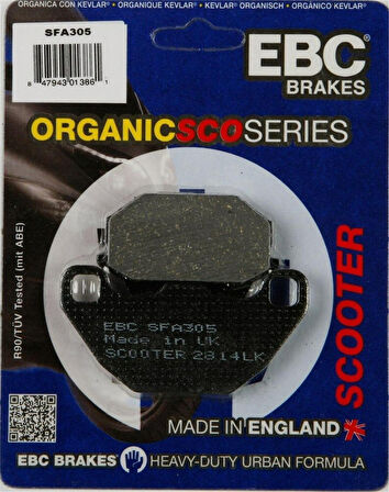 Ebc Fren Balatası Sfa305 2005-2015 Kymco People S 200i  Ön