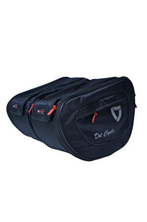 Motospartan Yan Çanta Takımı İmpertex Küçük Körüklü Ky01 Dc