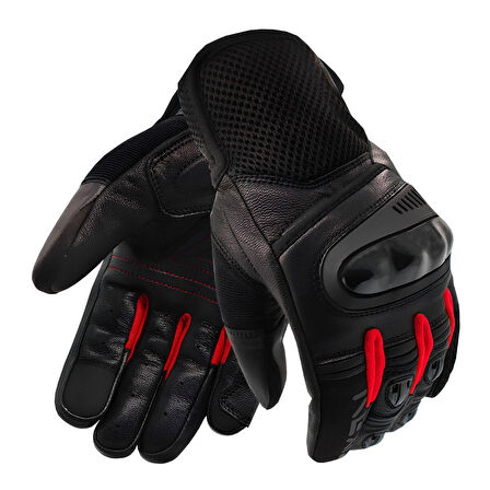 Vexo Speed Up Yazlık Eldiven Siyah - Kırmızı X-LARGE