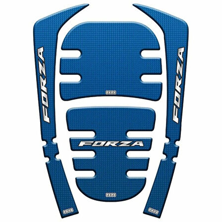 Gogo Tank Pad Set 4 Parça 002 Mavi Honda Forza 250 2021-2024