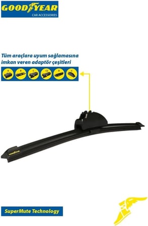 Supermute Technology Ön Tek Muz Silecek 22 (550MM)