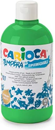 Tempera Suluboya Süper Yıkanabilir Yeşil 500 ml