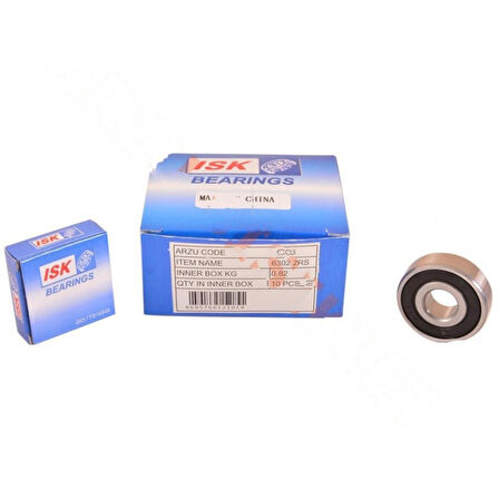 Honda Spacy 110 Eksantrik Mili Dış Rulmanı 6000 2rs 10x26x8 Isk