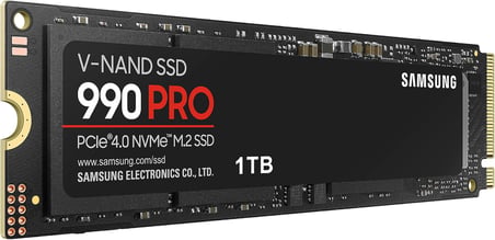 Samsung 990 PRO MZ-V9P1T0BW 1TB 7450/6900MB/s PCIe NVMe M.2 SSD Disk