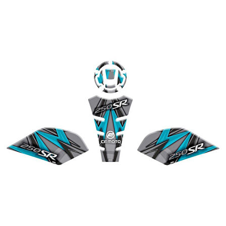 GOGO TANK PAD SET 010 CFMOTO SR250 2020-2024