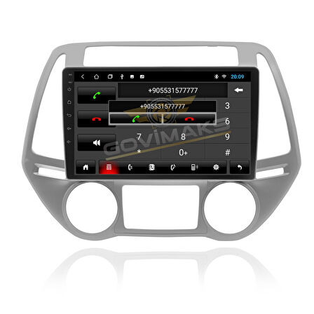 GOVİMAKS HYUNDAİ İ20 2009-2014 8 GB RAM 128 GB HAFIZA ANDROID MULTIMEDIA TEYP GV00