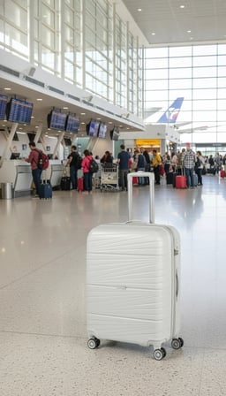 Premium Ultra Dayanıklı Büyük Boy Valiz - Gri | %100 Saf PP Kırılmaz