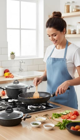 Neva Bitter Mercek 7 Parça Granit Set