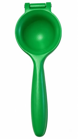 Tasarım Döküm Limon Sıkacağı Yeşil - Dayanıklı Narenciye Sıkacağı