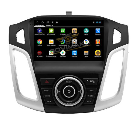 GOVİMAKS FORD FOCUS  3 /3.5 / 4 2012-2018 6 GB RAM 128 GB HAFIZA ANDROID MULTIMEDIA TEYP