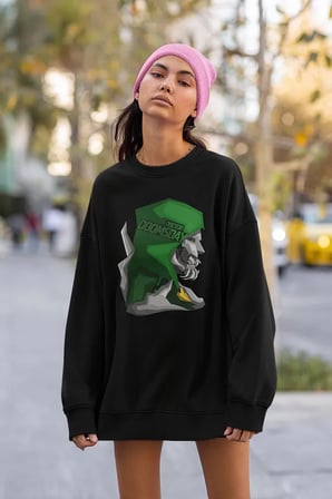 Doctor Baskılı Unisex Sweatshirt, Oversize Marvel Doomsday Sweatshirt