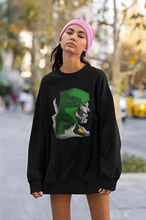 Doctor Baskılı Unisex Sweatshirt, Oversize Marvel Doomsday Sweatshirt