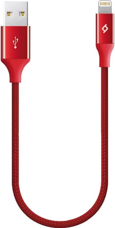 AlumiCable Mini 30cm Lightning Şarj Kablosu- Uzay Grisi (2DK28UG)