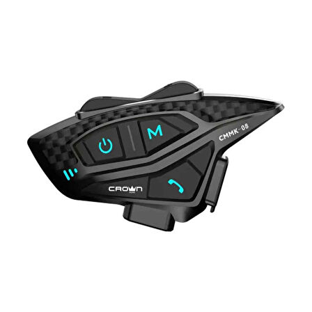 Crown Micro CMMK-08 Kask Bluetooth Kulaklık Mikrofon Seti - Interkom