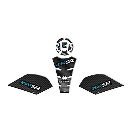 Gogo Tank Pad Set 007 Cf Moto 250 Sr 2020-2023