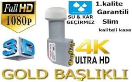 TECHCG 4 Çıkışlı Lnb