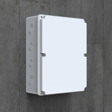 Buat Kutusu, Bağlantı Kutusu,Dağıtım Kutusu IP65 Su Geçirmez 230 x 290 x 100 mm Muhafaza Kutusu POLİ 032-2923