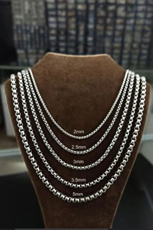 Erkek Çelik Kolye - Polo Erkek Çelik Kolye Zincir