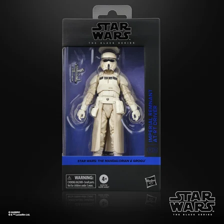 The Black Series Imperial Remnant AT-RT Driver, The Mandalorian &amp; Grogu Premium Koleksiyon 6 İnç Aksiyon Figürü