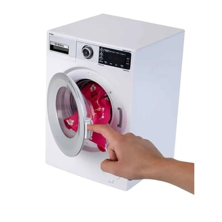 Bosch Oyuncak Çamaşır Makinesi – Sesli, Işıklı ve Sulu Gerçekçi Evcilik Oyuncağı