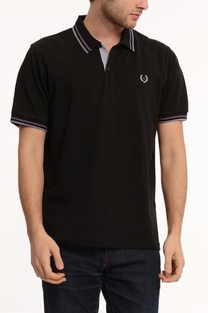 T8501 DEWBERRY T-SHIRT-SİYAH