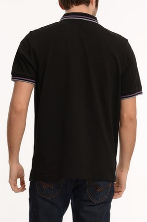 T8501 DEWBERRY T-SHIRT-SİYAH