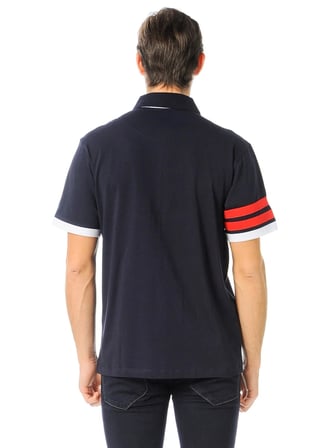 T8507 DEWBERRY T-SHIRT-LACİVERT
