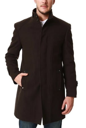 PLT7605 DEWBERRY PALTO-KAHVE