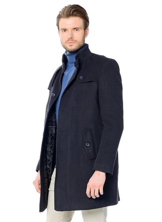 PLT8208 DEWBERRY PALTO-LACİVERT