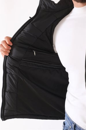 M8601 DEWBERRY ERKEK MONT-SİYAH