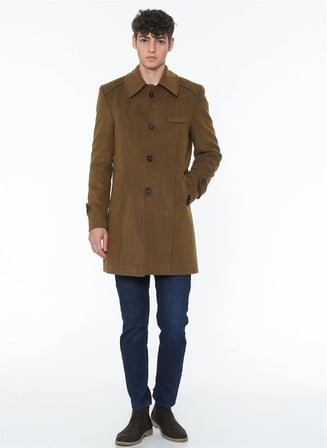 PLT7226 DEWBERRY BATTAL PALTO-CAMEL