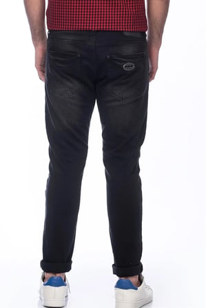 P027 DEWBERRY PRODIGY JEAN SLIM FIT PANT-SİYAH