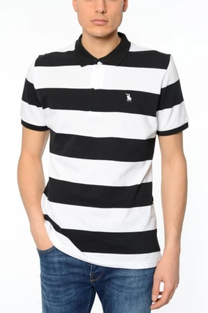 T8544 DEWBERRY T-SHIRT-SİYAH