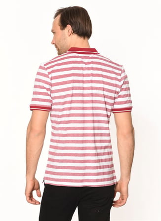 T8545 DEWBERRY T-SHIRT-BORDO