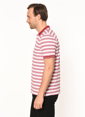 T8545 DEWBERRY T-SHIRT-BORDO