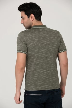 T8549 DEWBERRY T-SHIRT-HAKİ