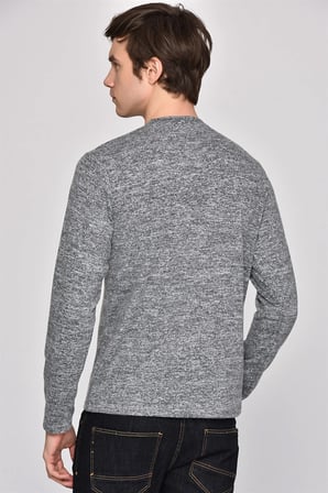 1017 DEWBERRY ERKEK SWEATSHIRT-ANTRASİT