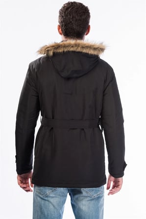 M8633 DEWBERRY ERKEK MONT-SİYAH